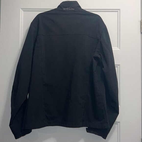 Eddie Bauer black lightweight zip up jacket size Tall L - Picture 7 of 13